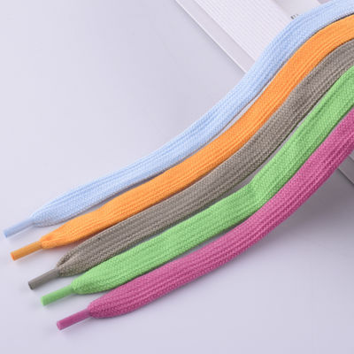 12mm Cáp bông đan phẳng ISO14001 Cáp Macrame màu