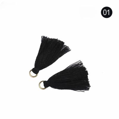 Cotton Tassel màu sắc 3cm trang trí quần áo Cotton Thread Tassels