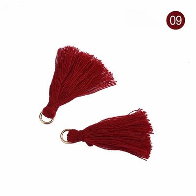 Cotton Tassel màu sắc 3cm trang trí quần áo Cotton Thread Tassels