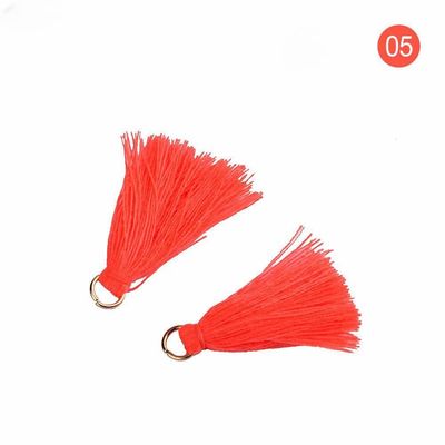 Cotton Tassel màu sắc 3cm trang trí quần áo Cotton Thread Tassels