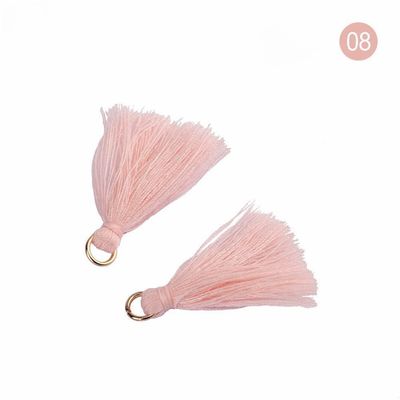 Cotton Tassel màu sắc 3cm trang trí quần áo Cotton Thread Tassels