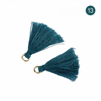 Cotton Tassel màu sắc 3cm trang trí quần áo Cotton Thread Tassels
