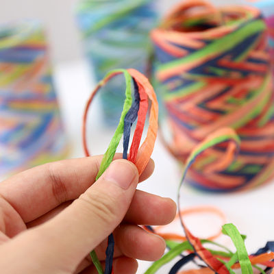 Raffia xoắn giấy dây 80m DIY thủ công giấy dây thân thiện với môi trường