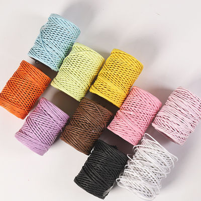 Sợi dây sắt 2mm dây giấy Eco DIY dây giấy xoắn Biodegradable