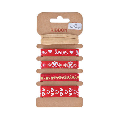 4mm 10mm 15mm in polyester Ribbon tùy chỉnh in Ribbon với logo