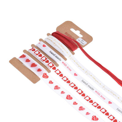 4mm 10mm 15mm in polyester Ribbon tùy chỉnh in Ribbon với logo