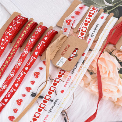 4mm 10mm 15mm in polyester Ribbon tùy chỉnh in Ribbon với logo