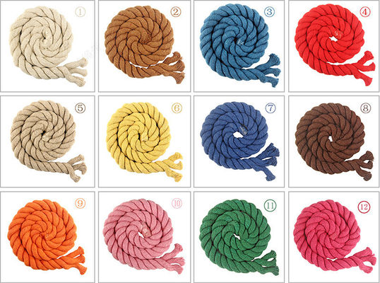 DIY màu bông Macrame dây 20mm màu bông dây cho thủ công