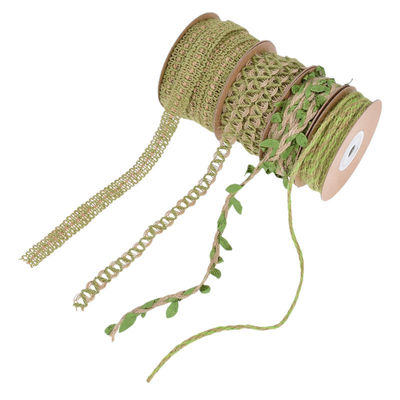Dây nhựa màu xanh lá cây 2mm-15mm*10y Dây nhựa có dây