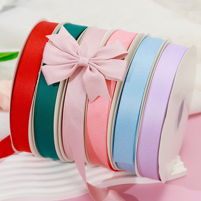 Ruy băng có thể phân hủy 2,5cm Đóng gói quà tặng Ruy băng Tencel Ruy băng xương cá