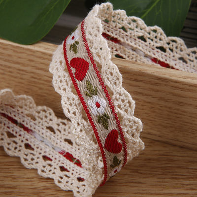 2.5cm Dây mỏng Flroal Jacquard Ribbon Gift Packing Polyester Ribbon để đóng gói