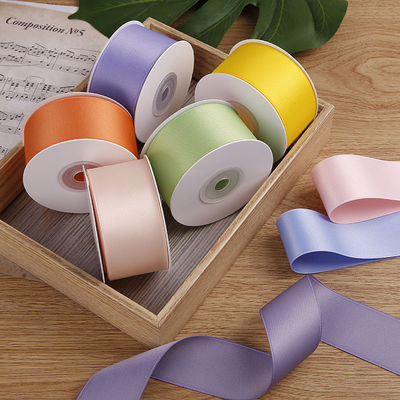 5mm-50mm Polyester Cotton Plain Knitting Ribbon Custom Cotton Ribbon cho bao bì quà tặng