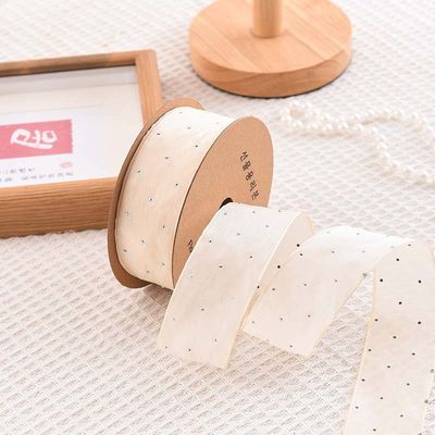 4cm*18m Shinny Diamond Polyester Organza Ribbon High Quality Gift Ribbon