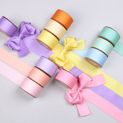 10mm-38mm*50y Polyester Cotton Ribbon Đèn bông màu tùy chỉnh