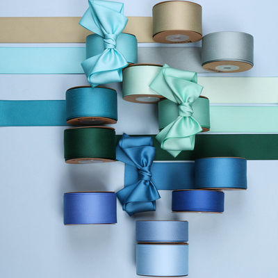 10mm-38mm*50y Polyester Cotton Ribbon Đèn bông màu tùy chỉnh