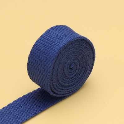 20mm-50mm đậm polyester Cotton Webbing School Bag Ba lô túi xách túi xách Canvas Strap Màu cứng Đơn giản dệt dây đai