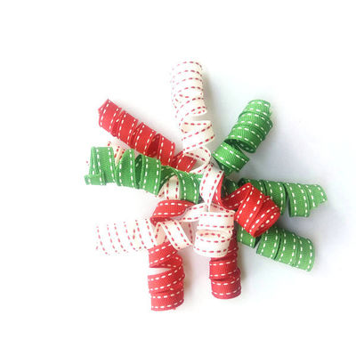 10mm Polyester Grosgrain Curing Ribbon cho Party Ribbon và lễ hội Ribbon trang trí