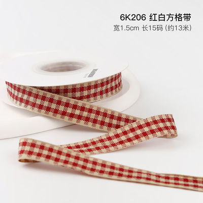 Giáng sinh LATTICE RIBBON GIFT BOX PACKING RIBBON DIY BRAY RIBBON polyester RIBBON