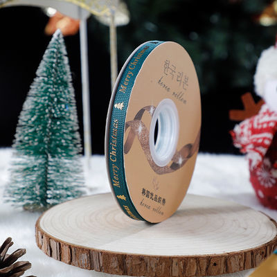 1cm*45m Chrytsmas Ribbon in cho gói quà tặng và phụ kiện may mặc
