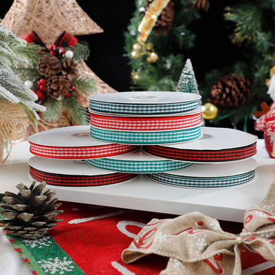 1cm*45m Chrytsmas Ribbon in cho gói quà tặng và phụ kiện may mặc