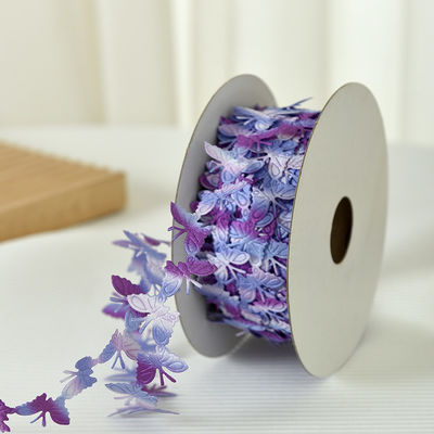 2cm * 25y Ultrasonic Butterfly Ribbon cho gói quà tặng và phụ kiện may mặc