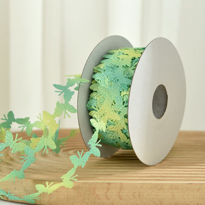 2cm * 25y Ultrasonic Butterfly Ribbon cho gói quà tặng và phụ kiện may mặc