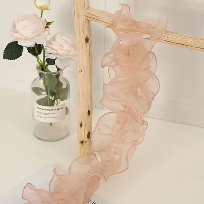 12cm * 2m Ribbon dây chuyền mỏng mỏng cho gói hoa và đóng gói quà tặng