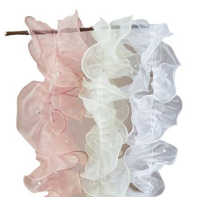 12cm * 2m Ribbon dây chuyền mỏng mỏng cho gói hoa và đóng gói quà tặng