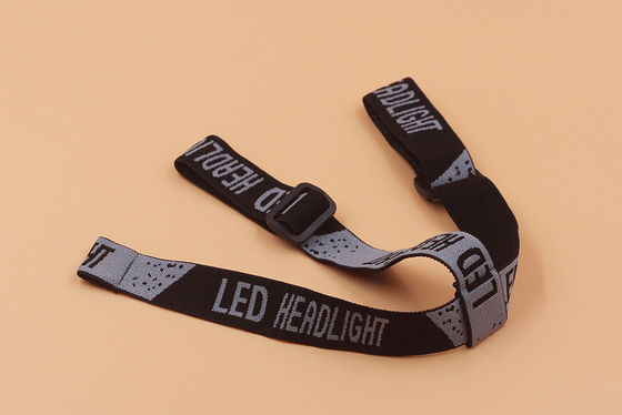 2.5cm Jacquard Elastic Ribbon And Webbing For Head Lamp Head Light And Garment Accessories (Thiết bị phụ kiện đèn đầu và quần áo)