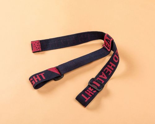 2.5cm Jacquard Elastic Ribbon And Webbing For Head Lamp Head Light And Garment Accessories (Thiết bị phụ kiện đèn đầu và quần áo)
