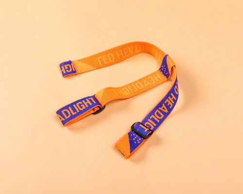 2.5cm Jacquard Elastic Ribbon And Webbing For Head Lamp Head Light And Garment Accessories (Thiết bị phụ kiện đèn đầu và quần áo)