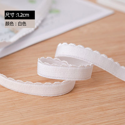Các phụ kiện may mặc Ribbon 1.2cm Bìa dệt Polyester Elastic Bra Strap với các tính năng thân thiện với môi trường