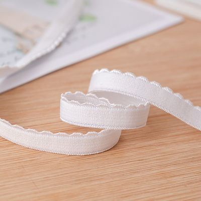 Các phụ kiện may mặc Ribbon 1.2cm Bìa dệt Polyester Elastic Bra Strap với các tính năng thân thiện với môi trường
