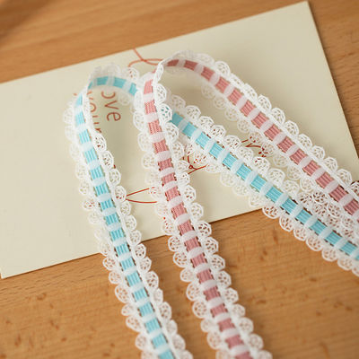 1.7cm Dây đan dệt cạnh polyester đàn hồi áo ngực dây chuyền cho phụ kiện may mặc