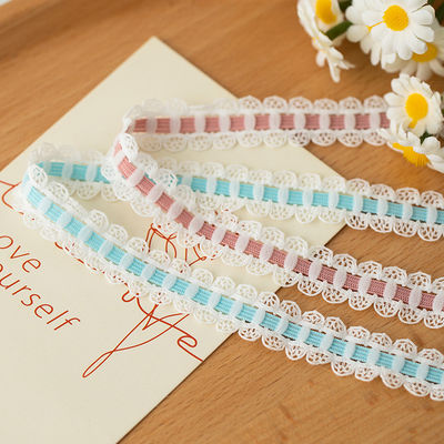 1.7cm Dây đan dệt cạnh polyester đàn hồi áo ngực dây chuyền cho phụ kiện may mặc